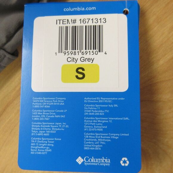 COLUMBIA Omni-Shield Omni-Shade Pull-On Capri Pants Sz Small Grey Active Fit NWT - Picture 7 of 14